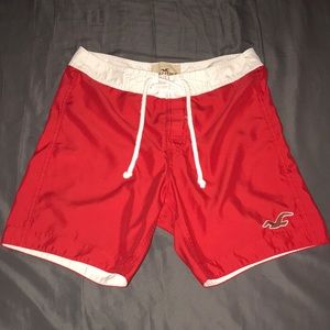 HOLLISTER Red Board Shorts